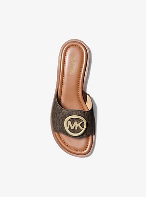 Hannah Signature Logo Slide Sandal