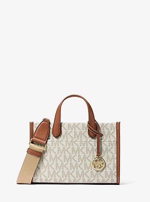 Gigi Small Signature Logo Messenger Bag