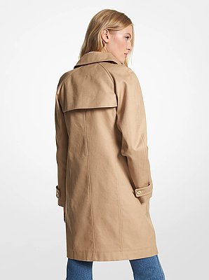 Cotton Belted Trench Coat