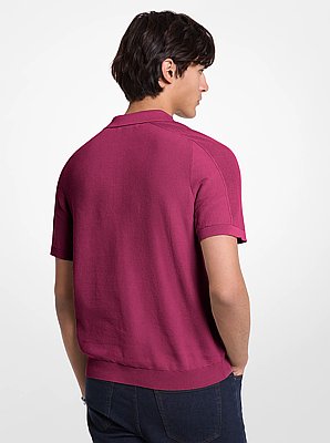 Cotton Moulin&eacute; Polo Shirt