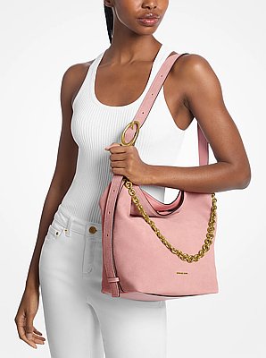Shopper Nolita Large aus Wildleder