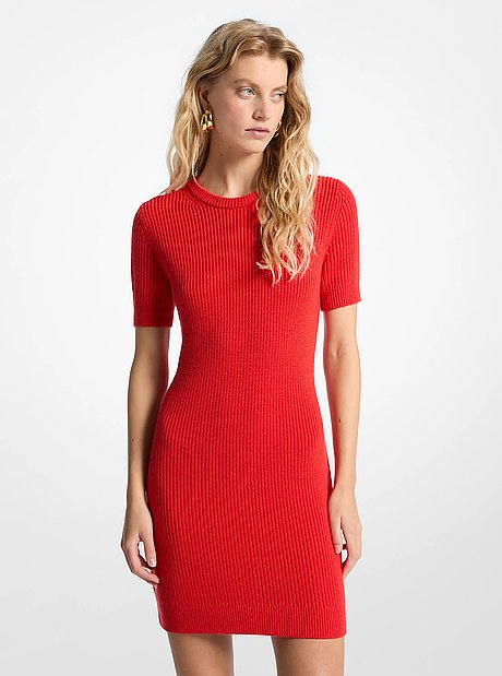 Vestido tipo su&eacute;ter de lana