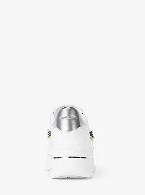 Hayes Embellished Leather Platform Sneaker