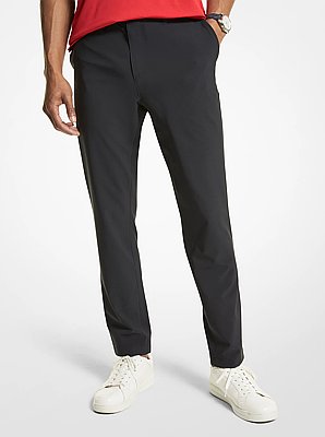 Slim-Fit Stretch Cotton Golf Pants