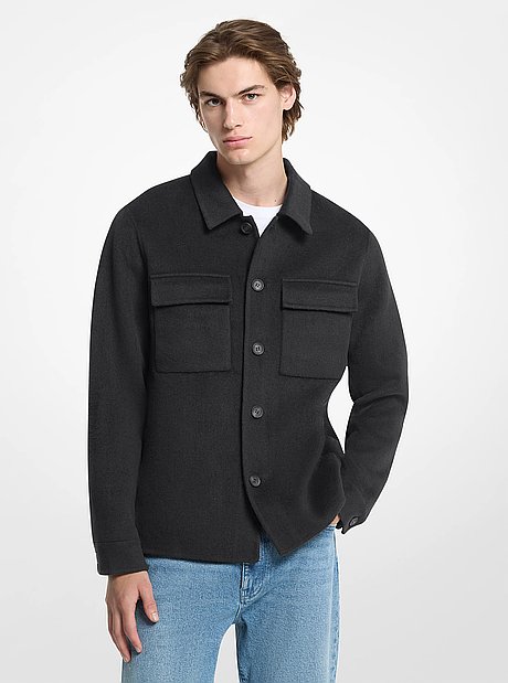 Joshua Wool Blend Shirt Jacket