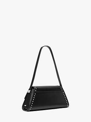 Ludlow Medium Studded Leather Shoulder Bag