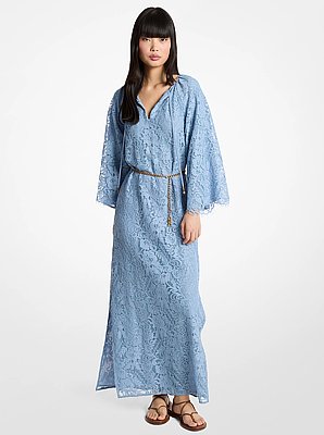 Corded Floral Lace Caftan