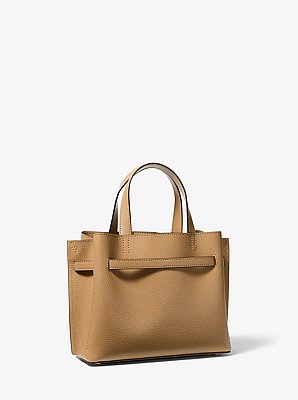 Henkeltasche Emilia Small aus gekrispeltem Leder