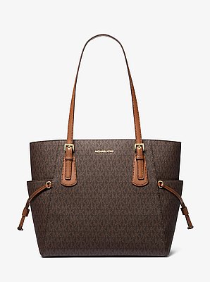 Voyager Large Signature Logo Tote Bag