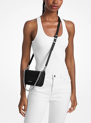 Wandelbare, geh&auml;kelte Pochette Bryant Small