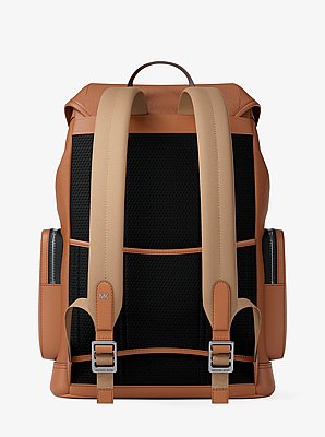 Mochila Jet Set de piel granulada