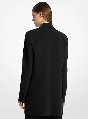 Wool Serge Boyfriend Blazer