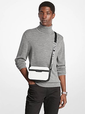 Sac &agrave; bandouli&egrave;re pour cam&eacute;ra Hudson &agrave; logo Signature
