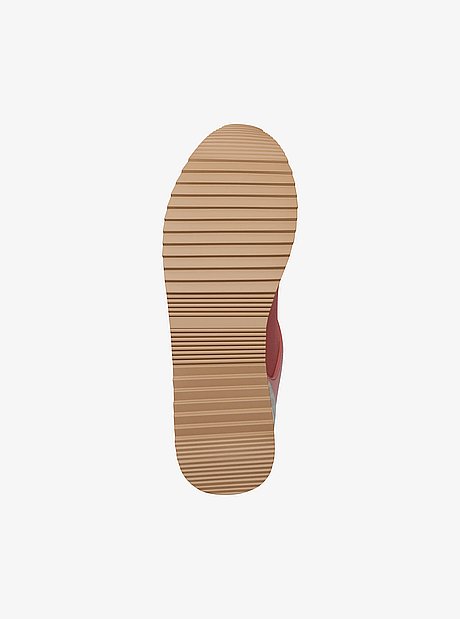 Sneaker Raina in mesh color-block e stampa logo