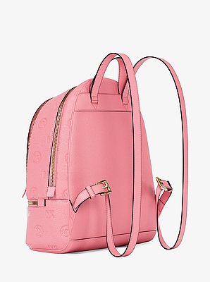 Rhea Medium Logo Debossed Backpack