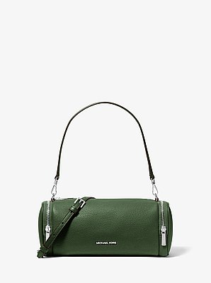 Bandolera Jet Set Travel peque&ntilde;a convertible de piel granulada