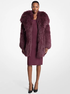 Shearling Peacoat