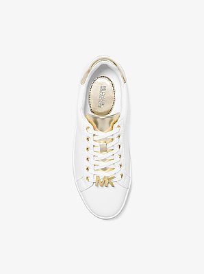 Poppy Metallic Trim Sneaker