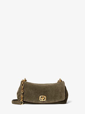 Bryant Small Suede Convertible Shoulder Bag