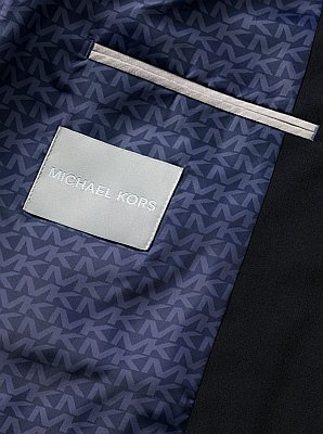 Traje de viaje slim-fit de mezcla de lana