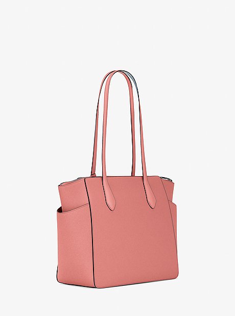Marilyn Medium Saffiano Leather Tote Bag