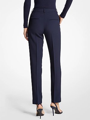 Samantha Double Crepe Sabl&eacute; Pants