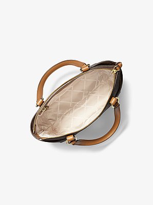 Bolso tote Sullivan peque&ntilde;o con cremallera superior y logotipo