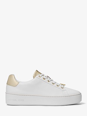 Poppy Metallic Trim Sneaker