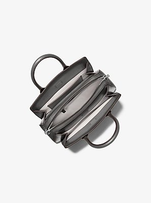 Laila Small Burnished Leather Satchel