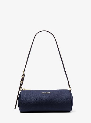 Izzy Small Pebbled Leather Barrel Pochette