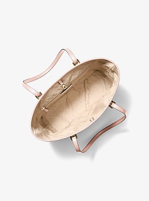 Jet Set Medium Logo Jacquard Tote Bag