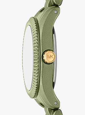 Petite montre Lexington de ton vert en &eacute;dition limit&eacute;e