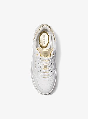 Plateau-Sneaker Hayes aus Leder