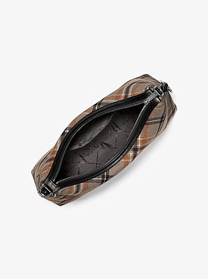 Sammy Medium Plaid Print Wool Blend Convertible Shoulder Bag