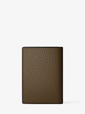 Bifold-Kartenetui Hudson aus gekrispeltem Leder