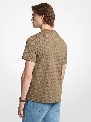 Signature Logo Print Cotton Jersey T-Shirt