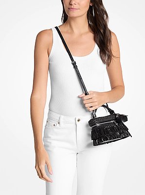 Handgeh&auml;kelte Umh&auml;ngetasche Jana Extra-Small