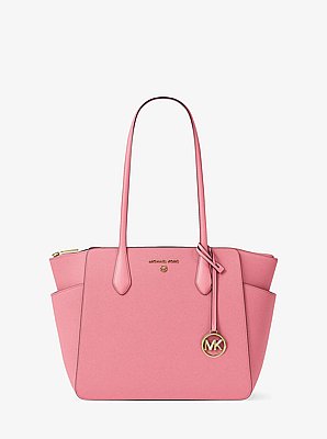 Marilyn Medium Saffiano Leather Tote Bag