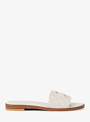 Carissa Signature Logo Slide Sandal