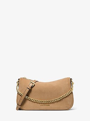Carmela Medium Suede Convertible Crossbody Bag