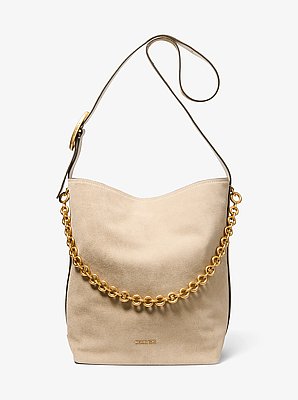 Grand cabas seau Nolita en daim