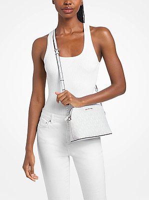 Cindy Signature Logo Dome Crossbody Bag