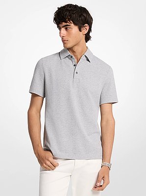 Stretch Cotton Polo Shirt
