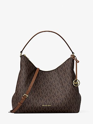 Sienna Large Signature Logo Convertible Shoulder Bag