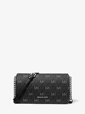 Borsa a tracolla Jet Set Travel media con logo