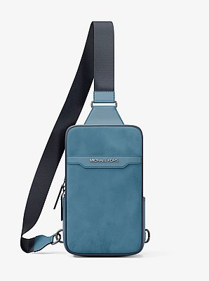 Cooper Medium Suede Sling Pack