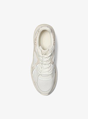 Sneaker Leo in materiale misto