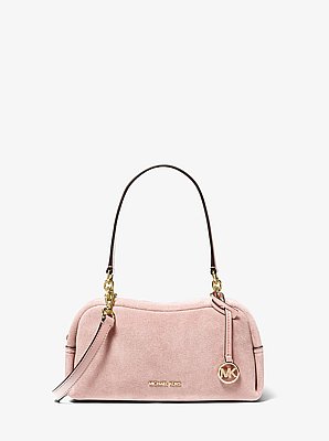 Cecily Small Suede Shoulder Bag