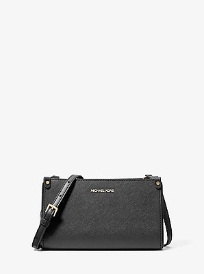 Maple Small Saffiano Leather Crossbody Bag