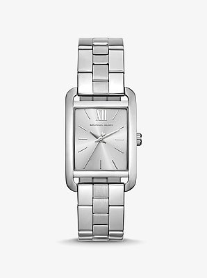 Monroe Silver-Tone Watch